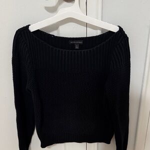 Banana Republic Classic Black Knit Sweater